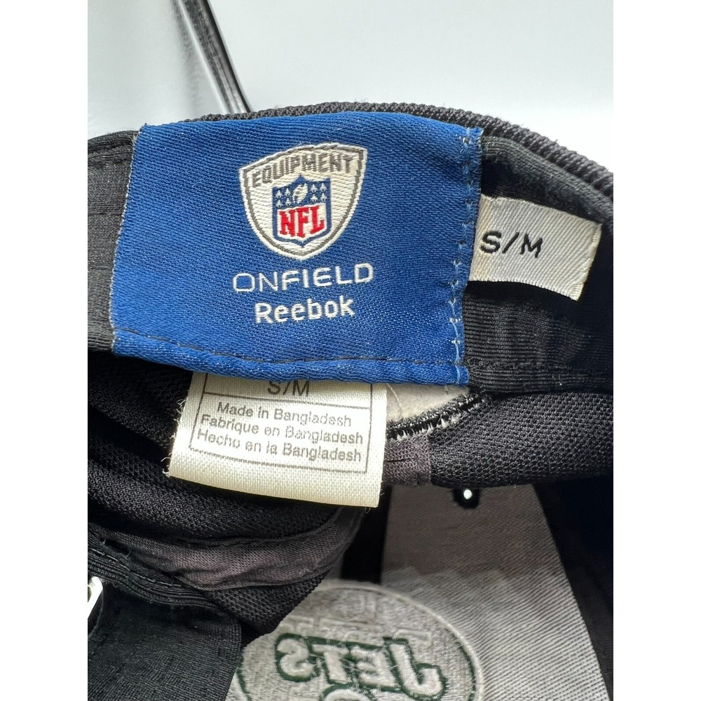 NY Jets Hat Green Hat Reebok Adult Size Small Medium Green Hat Baseball Cap - Picture 11 of 15